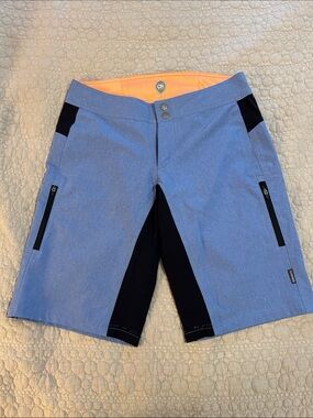Club Ride Apparel Orange and Black Cycling Shorts